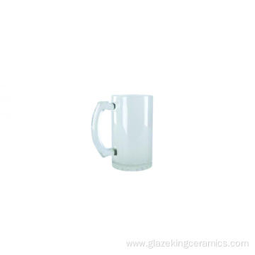 Glass Beer Stein,0.4L,frosted